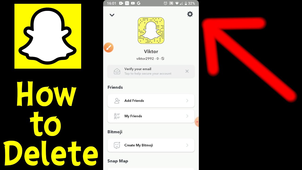 How to Delete Snapchat Accounts