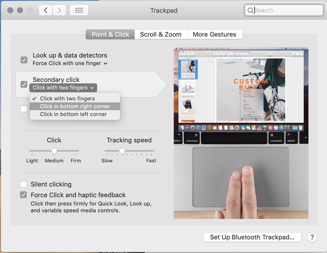 How to right click on a mac