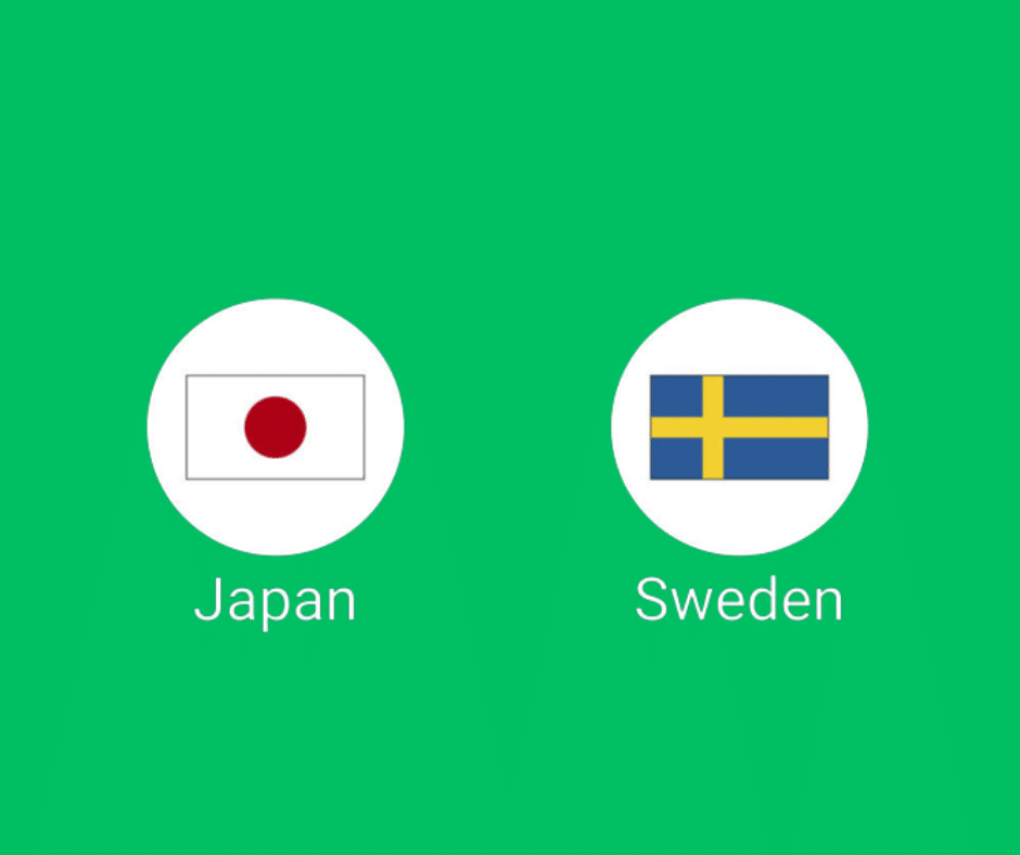 japan vs sweden